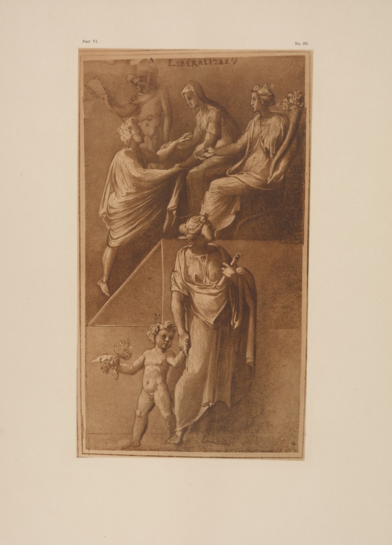 Allegorical drawing of liberty — P. & D. Colnaghi