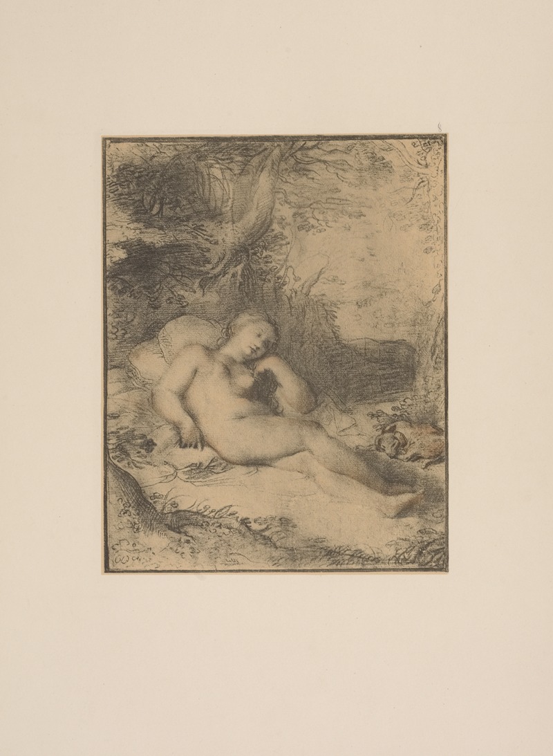 Federigo Barocci – Sleeping nymph — P. & D. Colnaghi