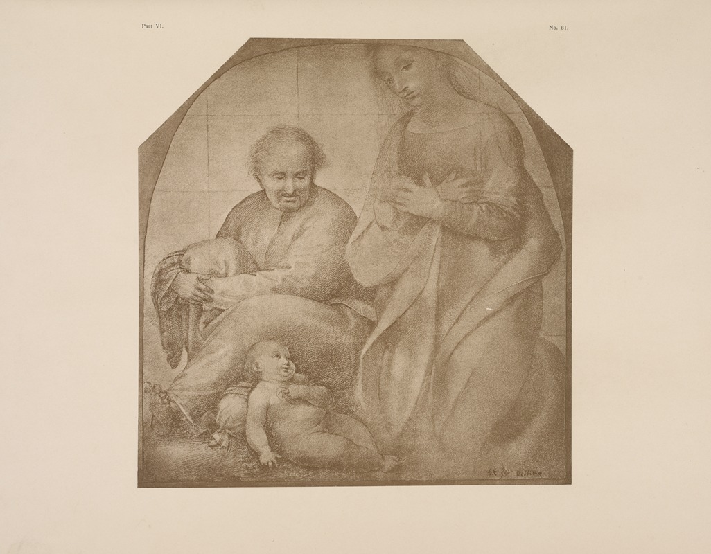 Study of blessed virgin and child with St. Joseph — P. & D. Colnaghi