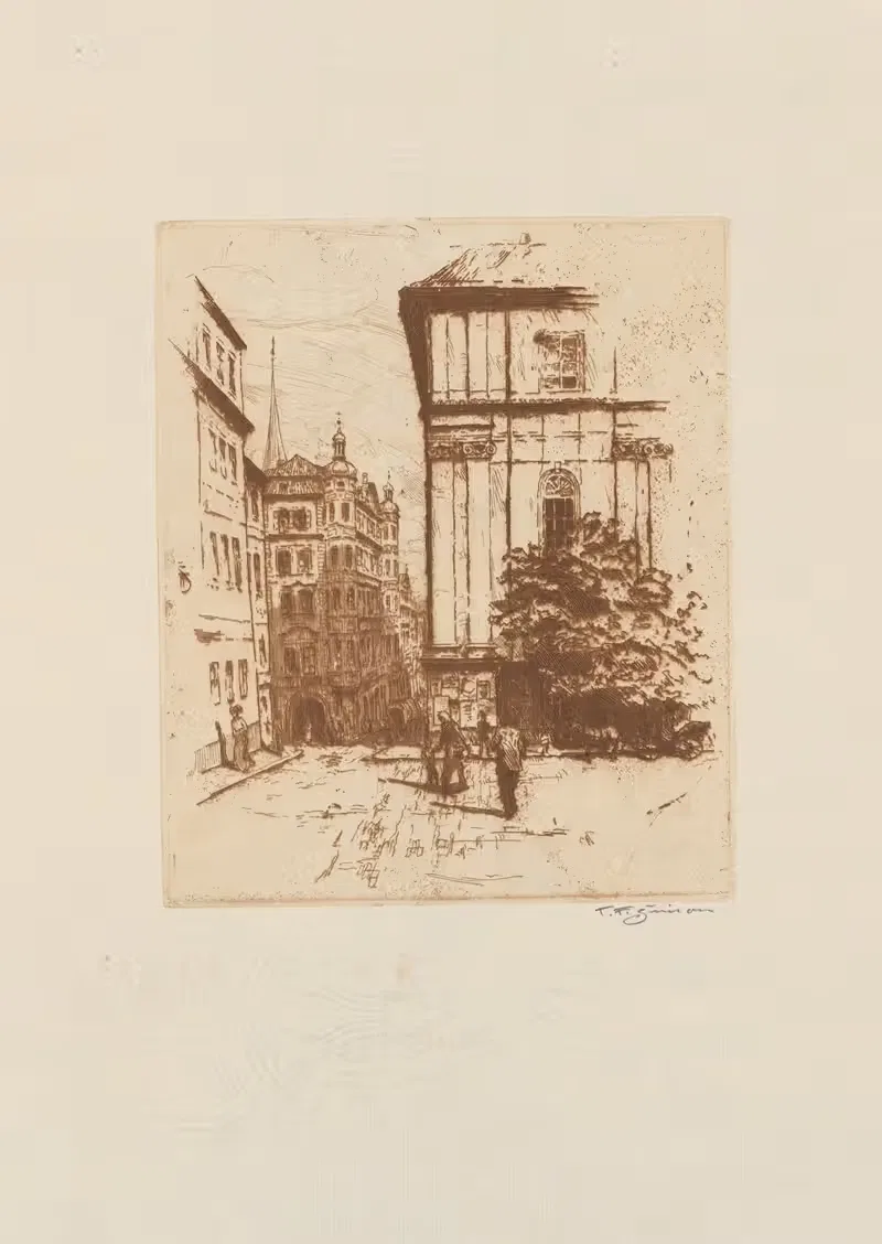 At 'Montags' on the Malá Strana — Tavík František Šimon