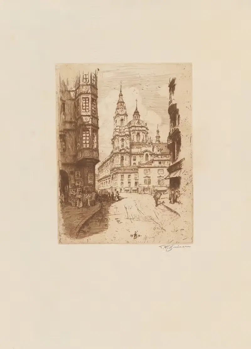St. Nicholas Cathedral on the Malá Strana — Tavík František Šimon