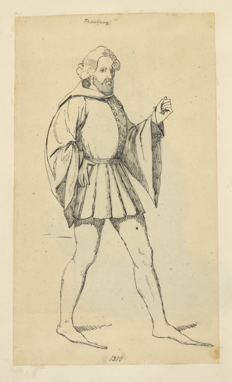 Français, 1300 by Stewart Watson, 1840 — digital art print download
