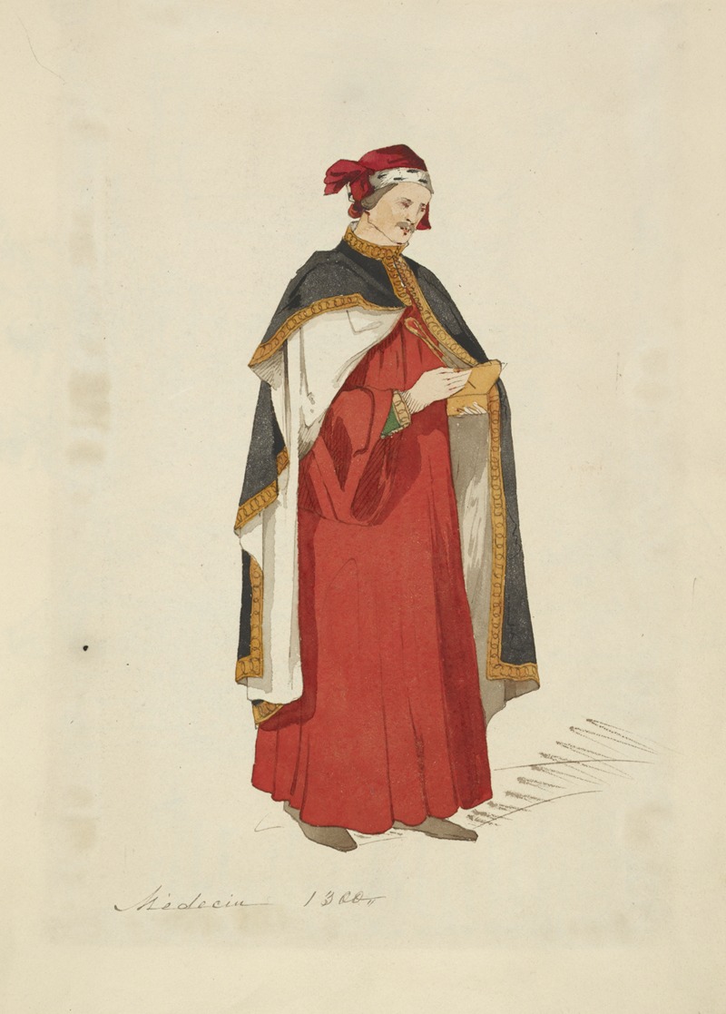 Médecin, 1300 by Stewart Watson, 1840 — digital art print download