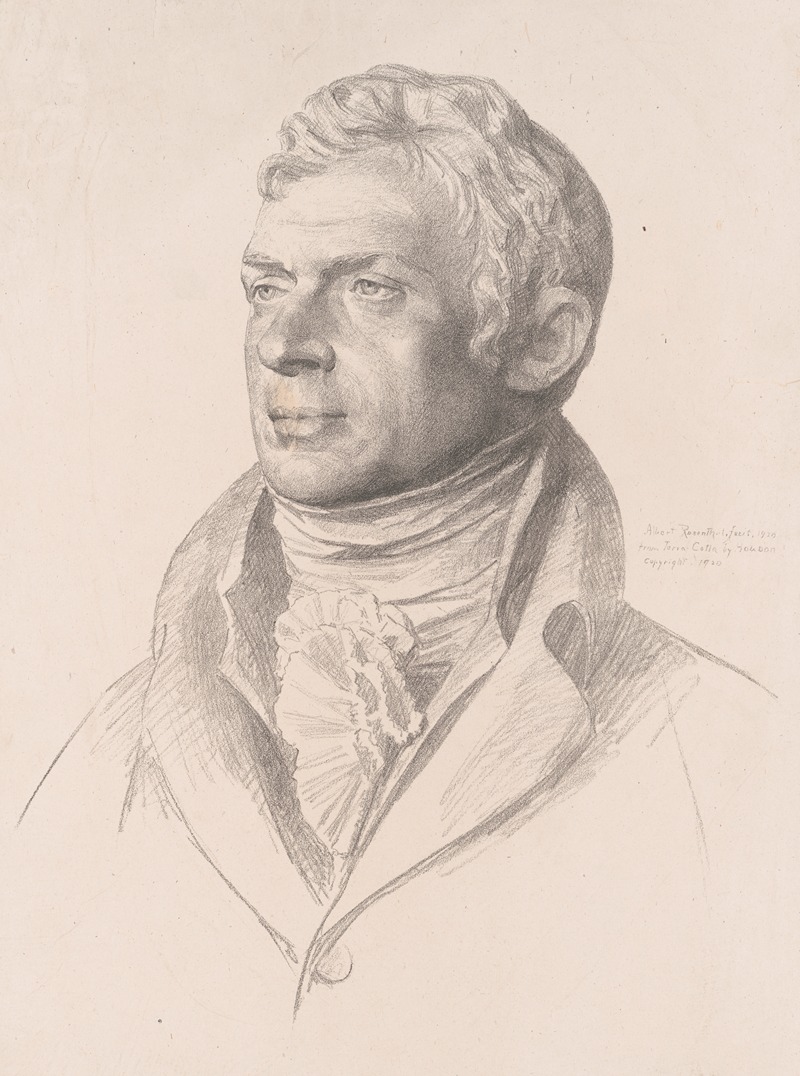 R. Fulton by Альберт Розенталь, 1920 — digital art print download