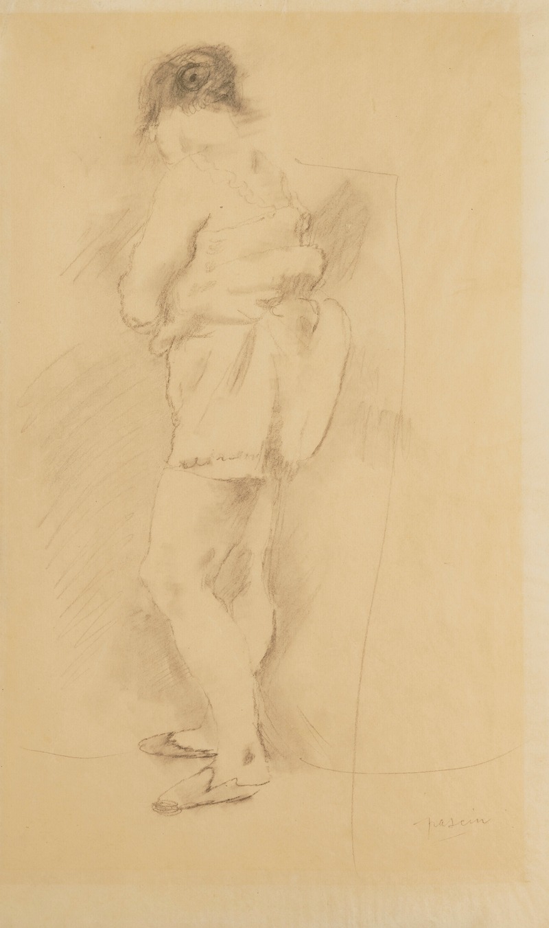 Femme debout by Жюль Паскин, 1925 — digital art print download
