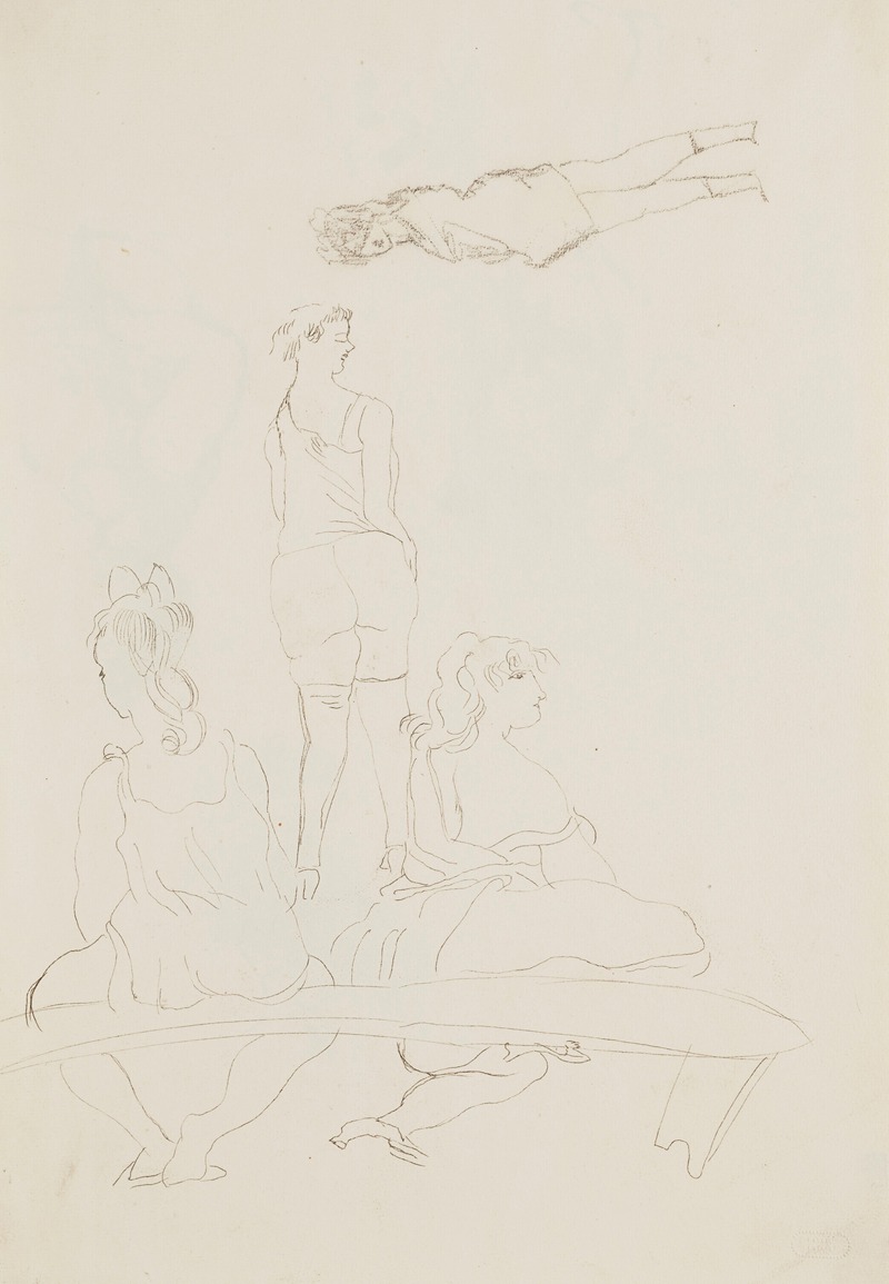 La Banquette by Jules Pascin, 1922-1923 — digital art print download