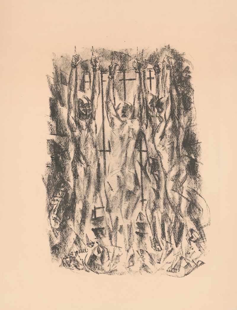 Hanging C.O.s at Leavenworth — Maurice Becker
