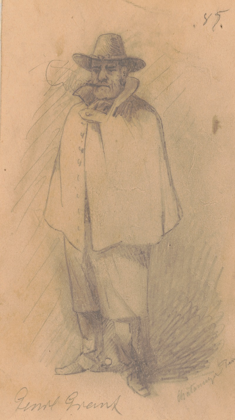 General Grant, Chattanooga, Tenn. by Адольф Мецнер, 1861-1865 — digital art print download