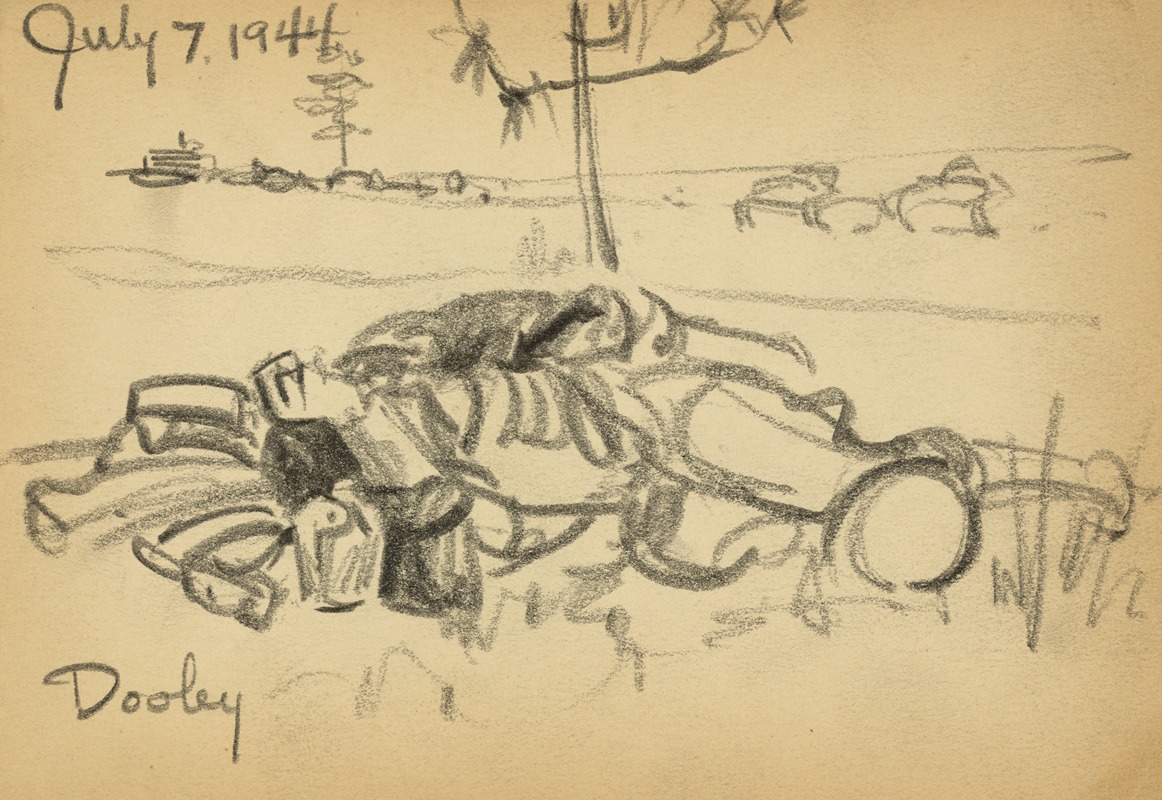 Dooley by Victor Alfred Lundy, 1944 — digital art print download