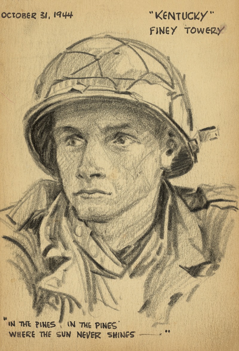 'Kentucky,' Finey Towery by Виктор Альфред Ланди, 1944 — digital art print download