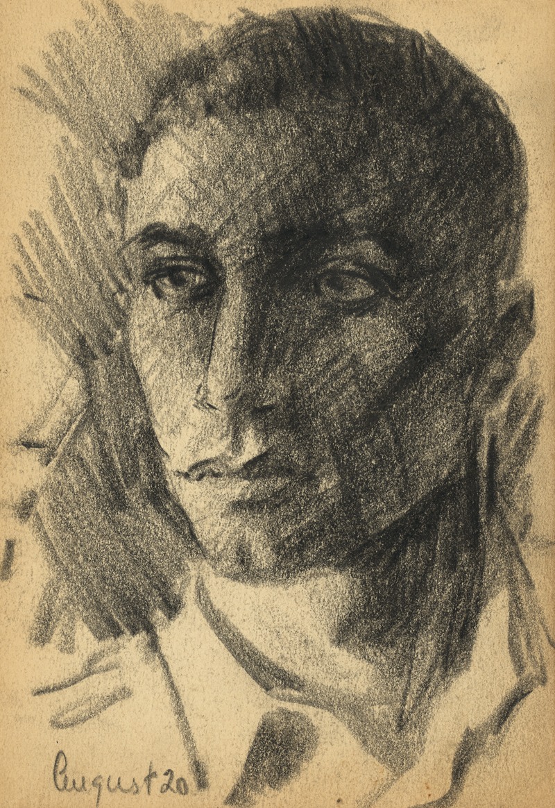 Portrait of soldier — Victor Alfred Lundy