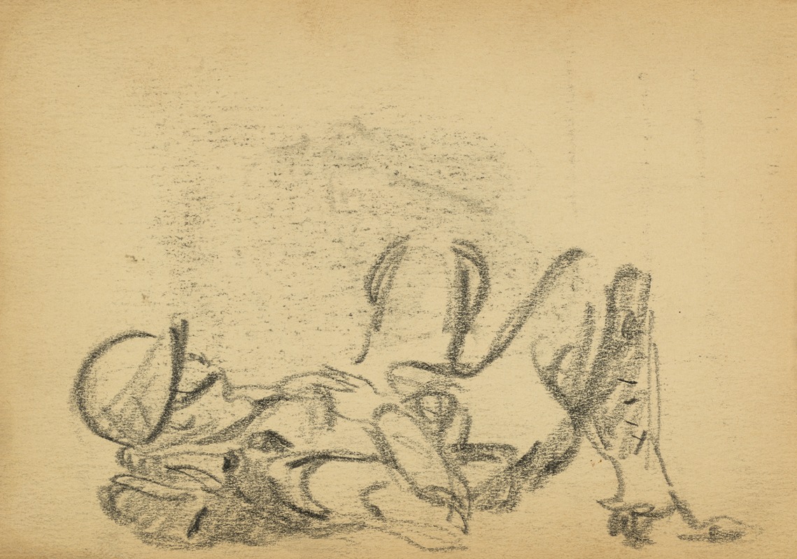Resting soldier by Виктор Альфред Ланди, 1944 — digital art print download