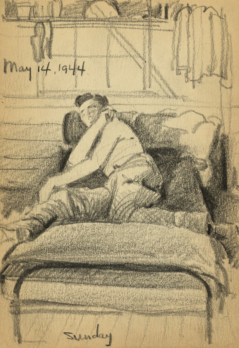 Sunday by Виктор Альфред Ланди, 1944 — digital art print download