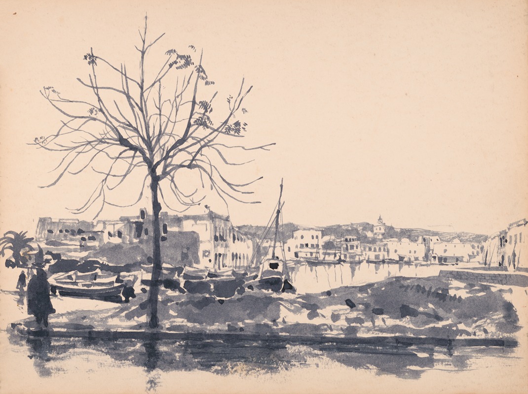Tunis by Виктор Альфред Ланди, 1949 — digital art print download