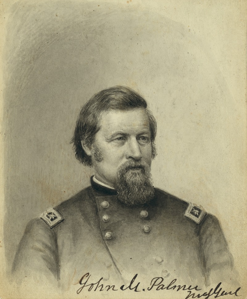 John M. Palmer Maj Genl by Алден Финни Брукс, 1862-1865 — digital art print download