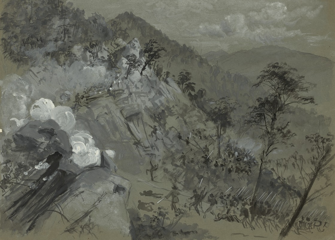 Battle of Dug Gap — Альфред Рудольф Уод
