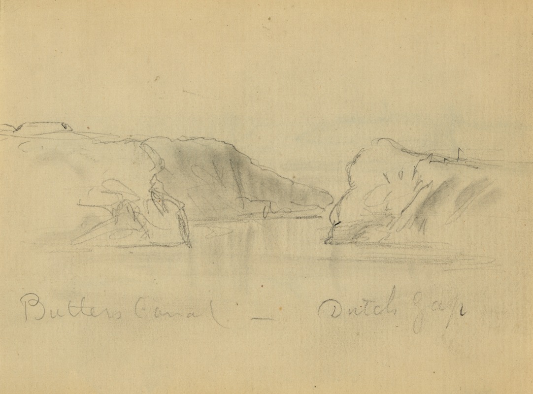 Butlers Canal, Dutch Gap — Альфред Рудольф Уод