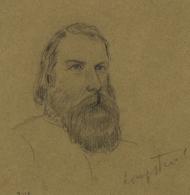 Confederate General James Longstreet by Альфред Рудольф Уод, 1861-1865 — digital art print download