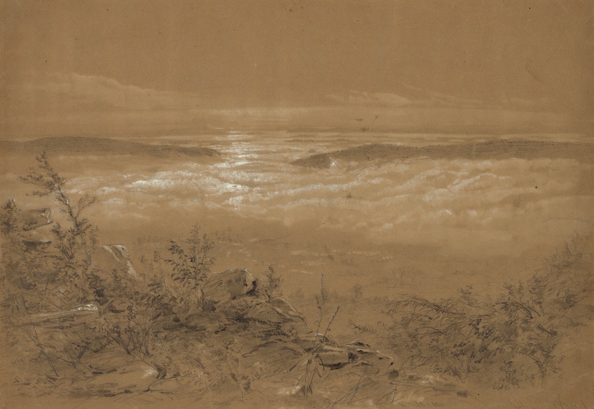 From Maryland Heights at sunrise — Alfred Rudolph Waud