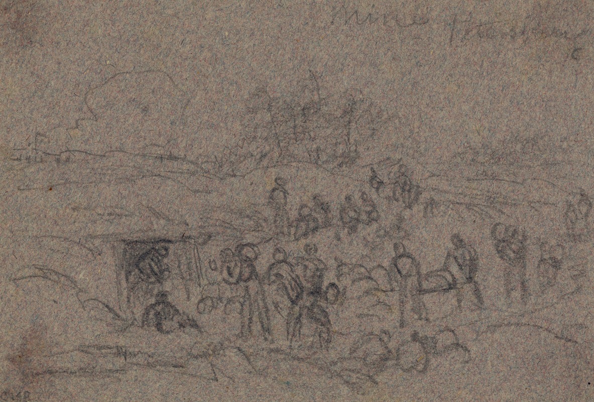 Mine, Petersburg by Альфред Рудольф Уод, 1864 — digital art print download