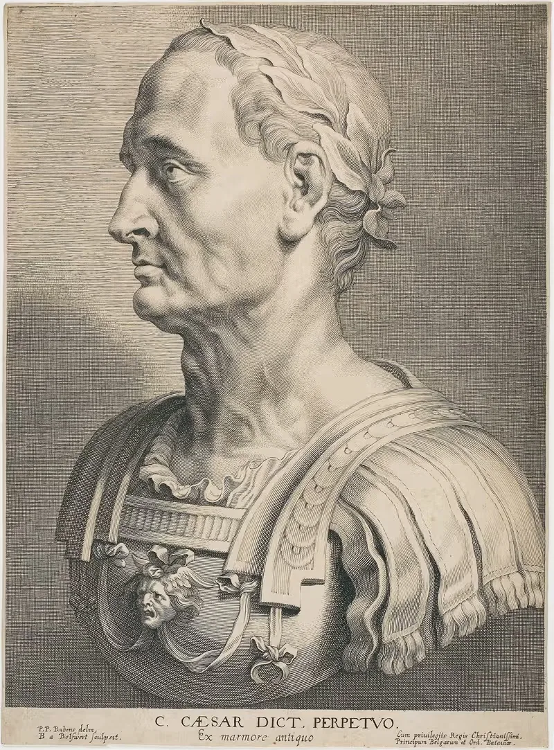 Юлий Цезарь, вечный диктатор by Бётиус Адамсз. Болсверт, 1629–1635 — digital art print download