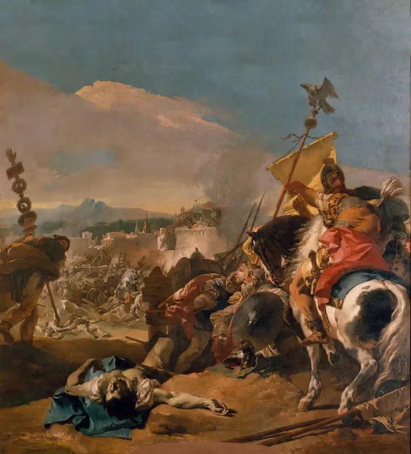 The Capture of Carthage — Giovanni Battista Tiepolo