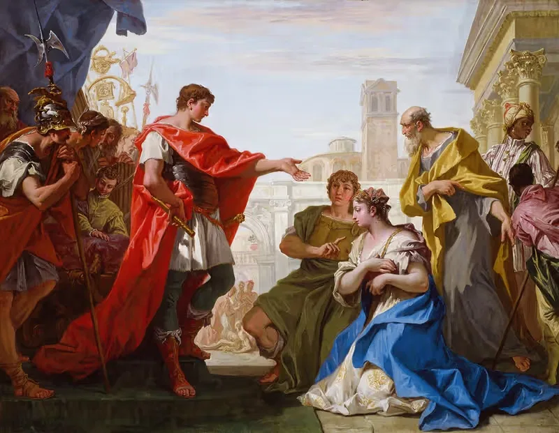 The Continence of Scipio — Sebastiano Ricci