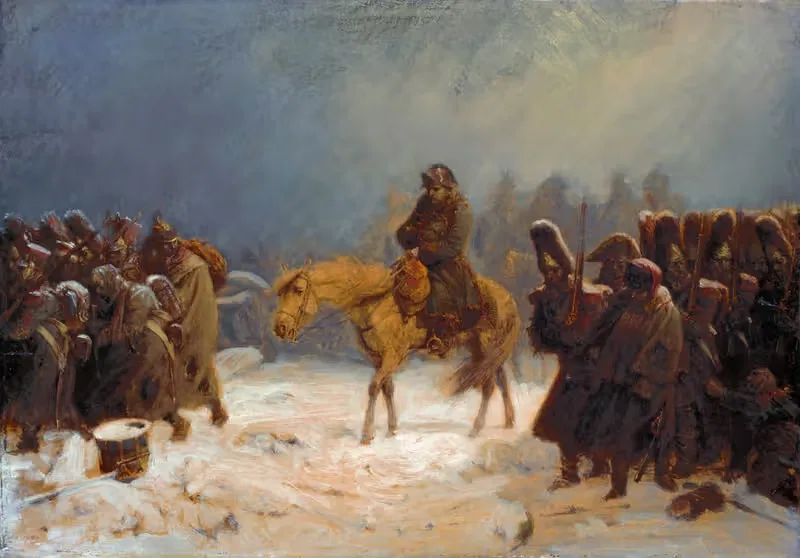 Napoleon's Retreat From Russia — Adolf Northen