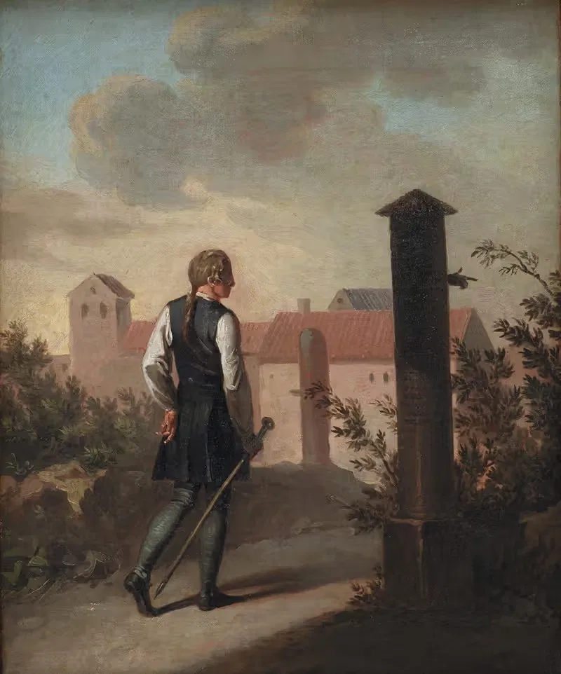 Нильс Клим в Потту by Николай Абильдгорд, 1785 – 1786 — digital art print download