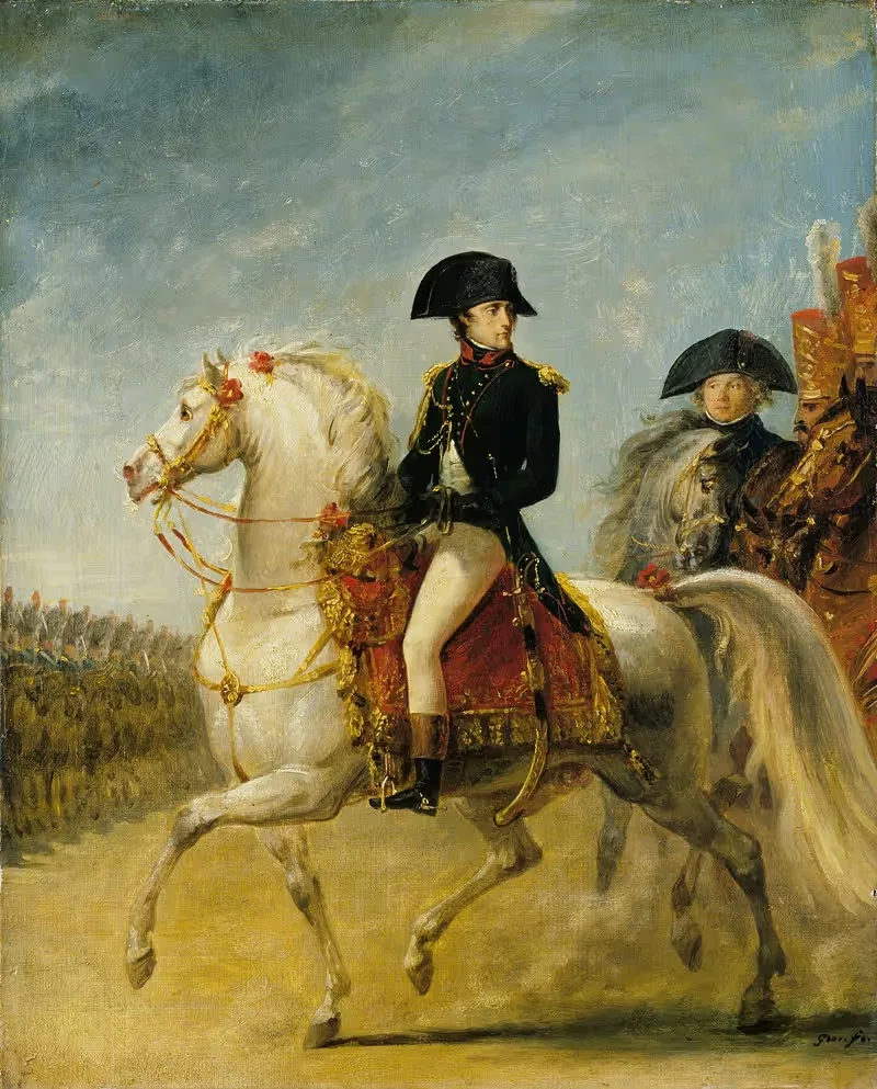 Генерал Бонапарт на смотре войск by Антуан-Жан Гро, c. 1802 — digital art print download