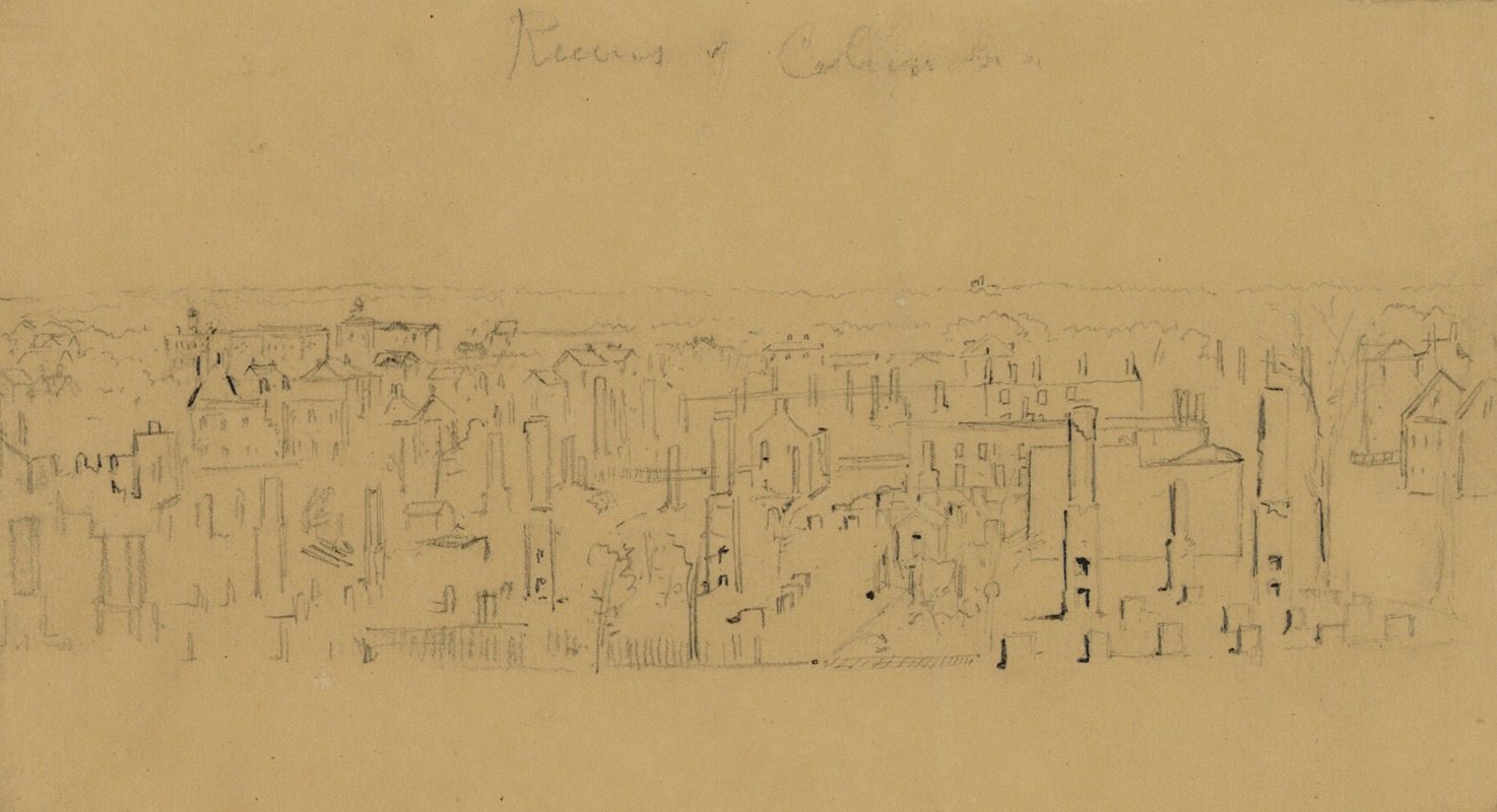 Ruins of Columbia — Alfred Rudolph Waud