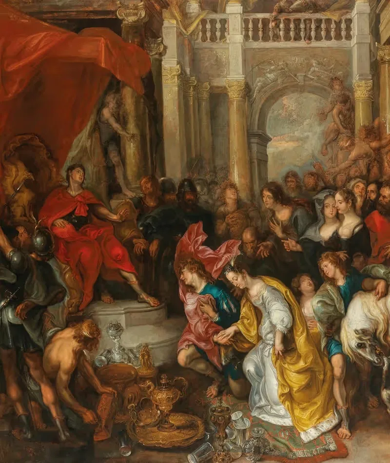 The Continence of Scipio — Simon de Vos