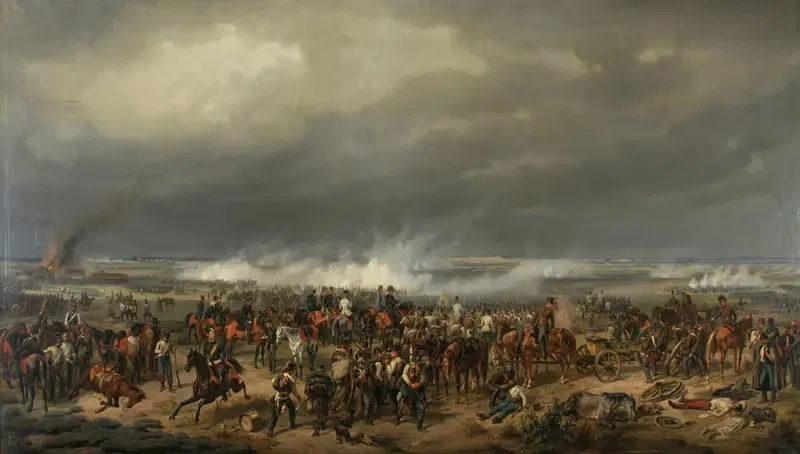 Die Schlacht bei Komorn — Albrecht Adam