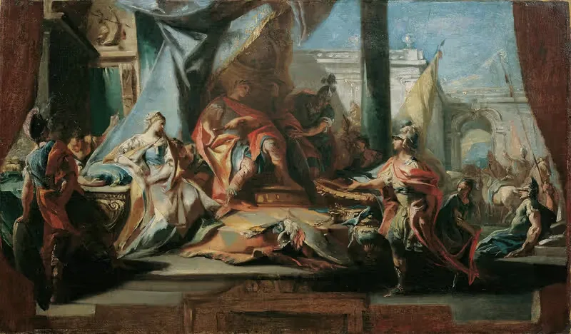 The Continence of Scipio — Carlo Carlone