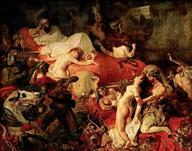 Death of Sardanapalus — Eugène Delacroix