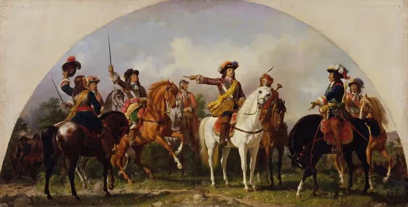 Die Schlacht bei St. Gotthard 1664 — Karl von Blaas