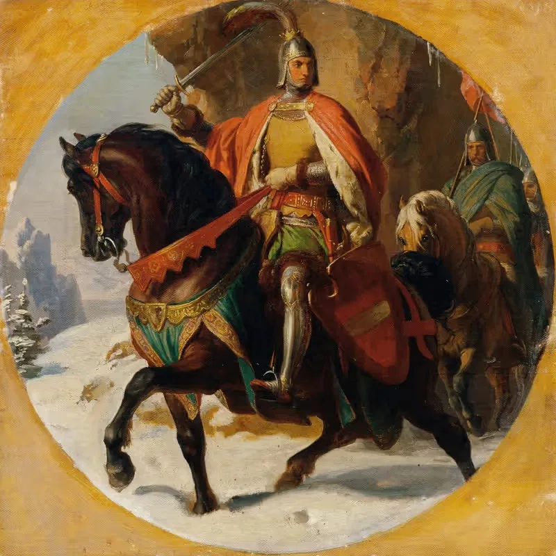 Kriegszug Albrechts I. über den Semmering 1292 — Karl von Blaas