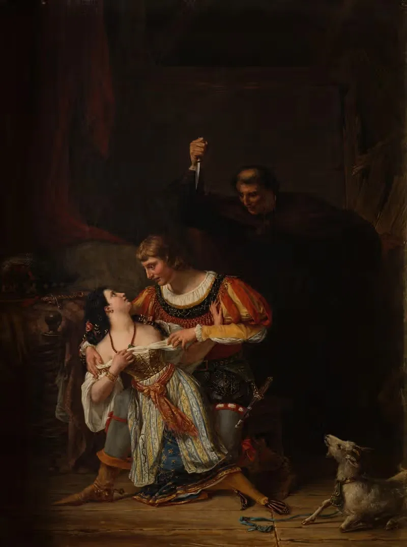 Scènes tirées de Notre-Dame de Paris — Auguste Couder