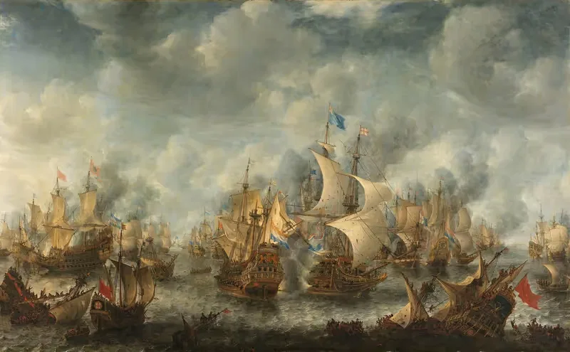 The Battle of Terheide — Jan Abrahamsz Beerstraaten