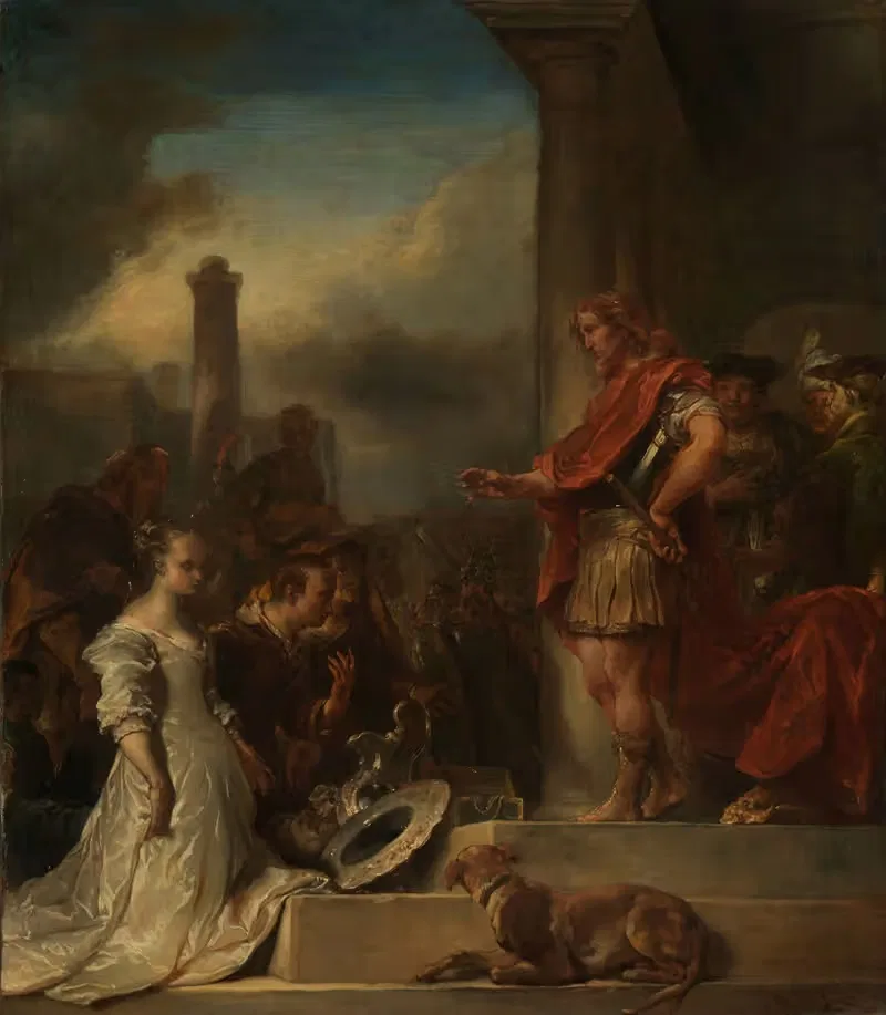 The continence of Scipio — Jan van Noordt