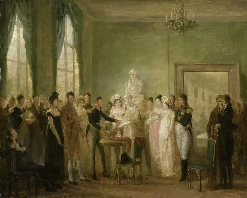 Неопределенный исторический сюжет by Маттеус Игнатий ван Бре, 1815 - 1830 — digital art print download