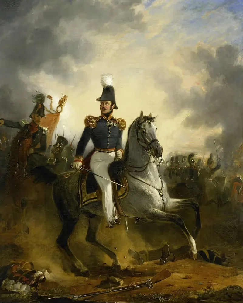 The Engagement at Houthalen — Nicolaas Pieneman