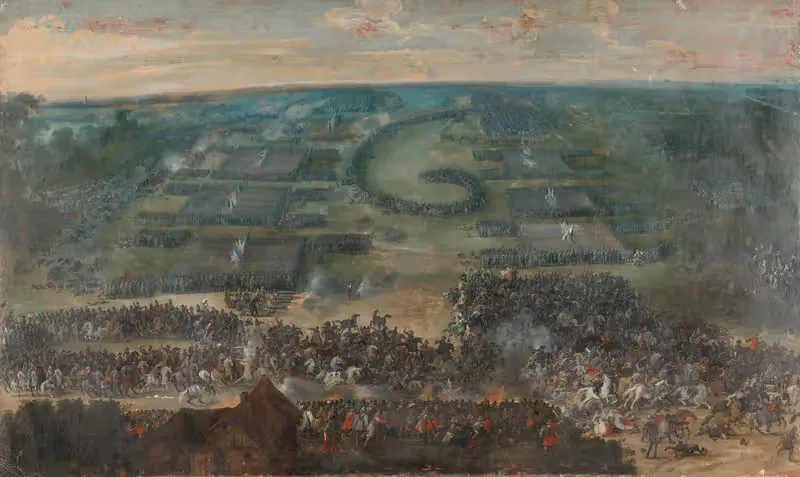 The Battle of Fleurus, 1622 — Peter Snayers