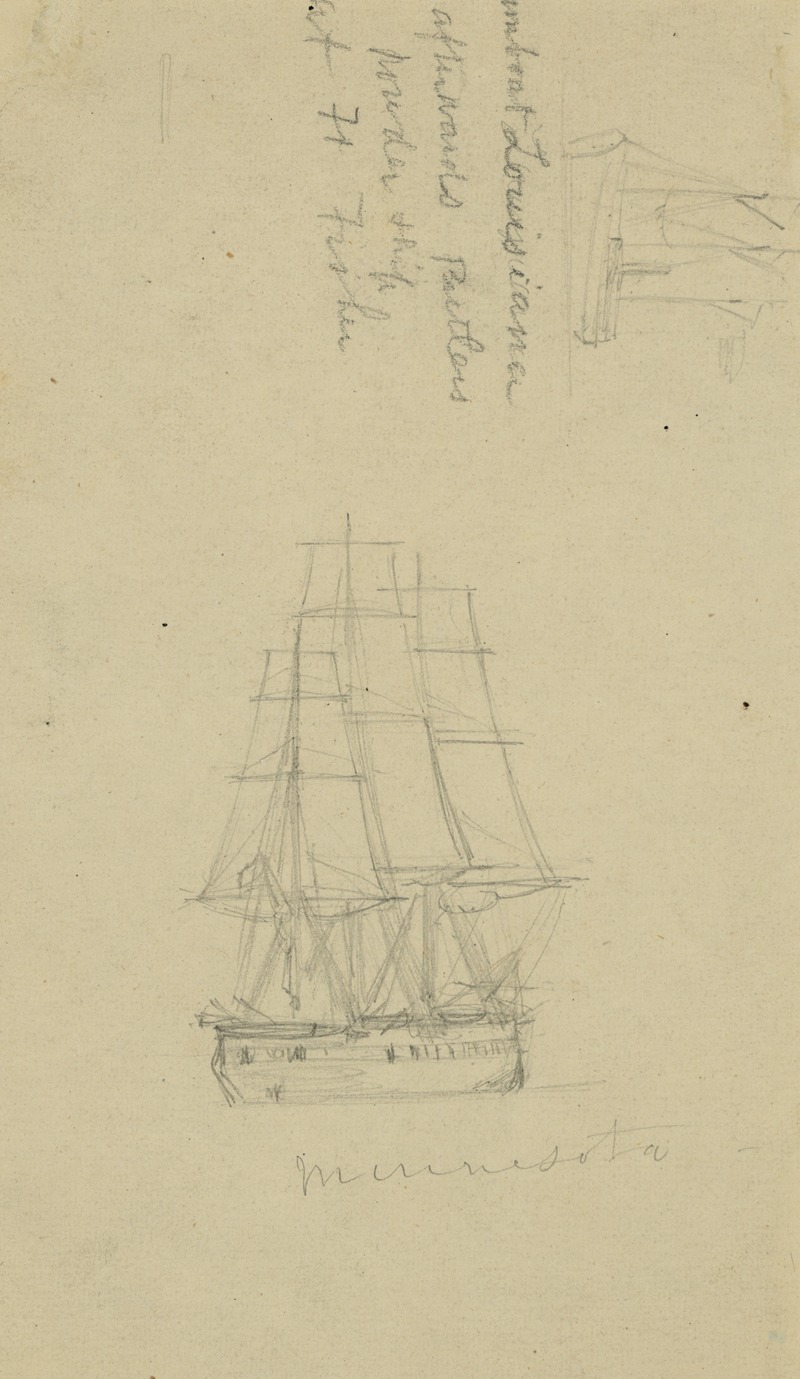 The Louisiana and Minnesota — Alfred Rudolph Waud