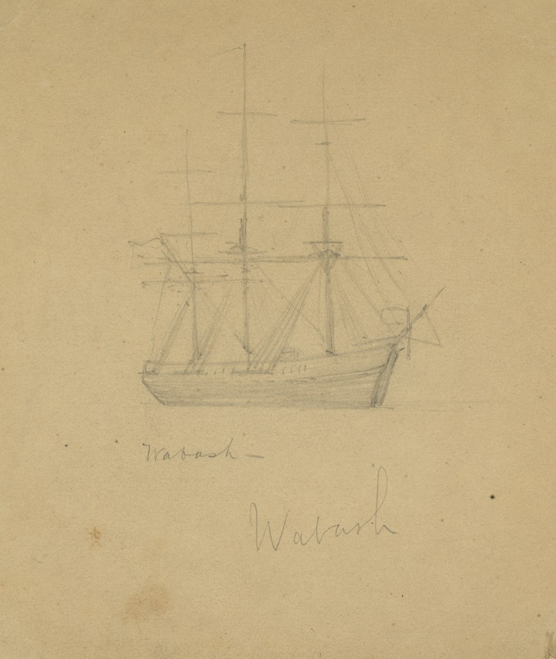 Wabash by Альфред Рудольф Уод, 1860-1865 — digital art print download