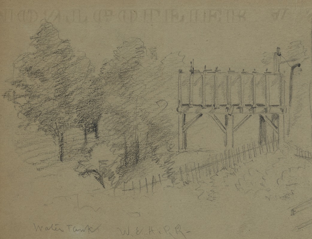 Water Tank, W.& A.R.R. — Альфред Рудольф Уод