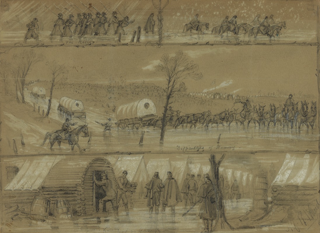Why the Army of the Potomac doesn't move — Alfred Rudolph Waud