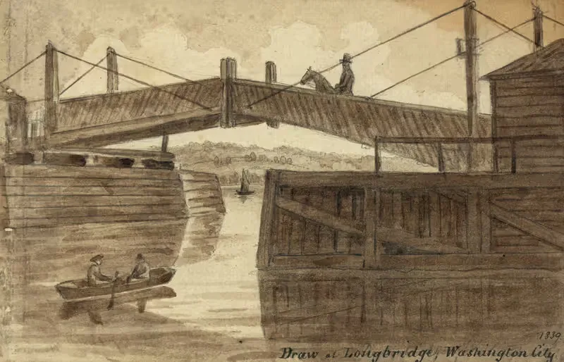Рисунок в Лонгбридже, Вашингтон by Август Кёлльнер, 1839 — digital art print download