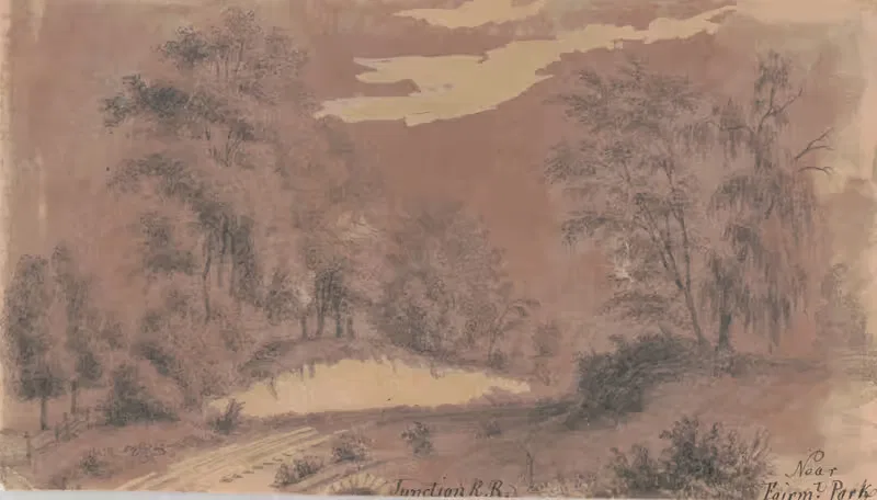 Junction R.R. near Fairmt. Park — Augustus Köllner