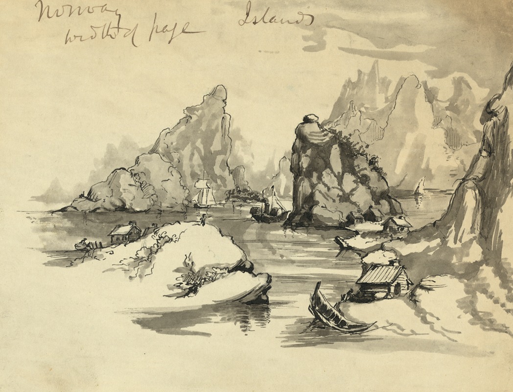 Islands by Баярд Тейлор, 1856-1857 — digital art print download